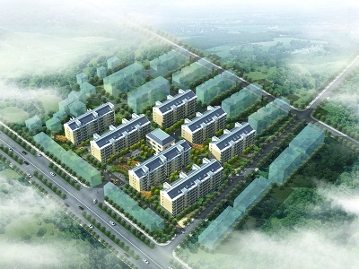 唐鎮大地棉花小區鳥瞰圖